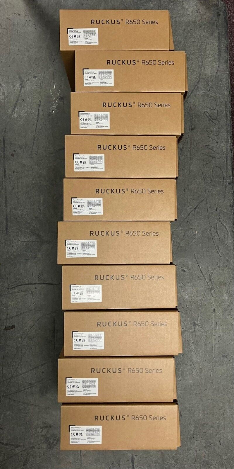 NEW Ruckus R650 Indoor Wireless 802.11AX Access Point (NEVER USED!)