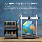 ACE PRO 3D Printer Multicolor filament box